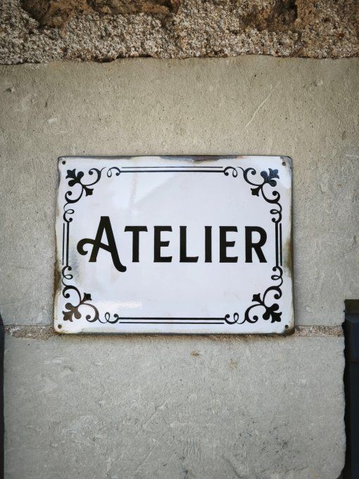 Plaque ATELIER